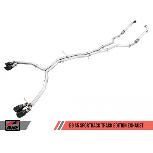 AWE Tuning Sportback Track Edition Exhaust for B9